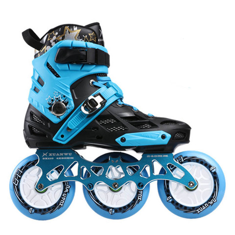 3 Wheel / 4 Wheels Inline Skates Xuanwu Roller Slalom Skate Convert to Inline Speed Skates Frame Base for SEBA Powerslide User ► Photo 1/6