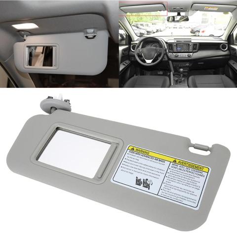 ABS Left Driver Side Sun Visor 74320-42501-B2 Fit for Toyota RAV4 2006 2007 2008 2009 Gray ► Photo 1/6