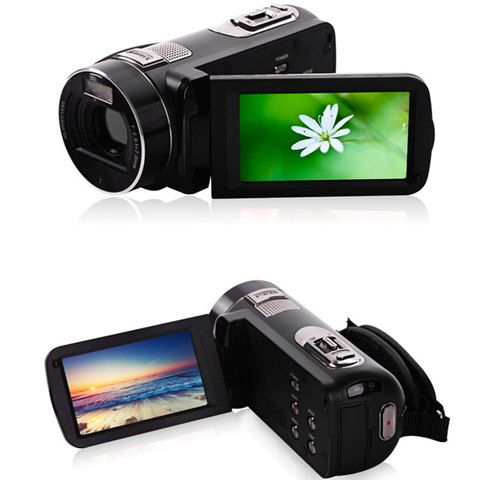 Wholesale Black Gold Portable Full Hd 1080p Night Vision Digital Video Camera with Remoter Camcorders Home Outdoor Traveling Use ► Photo 1/6