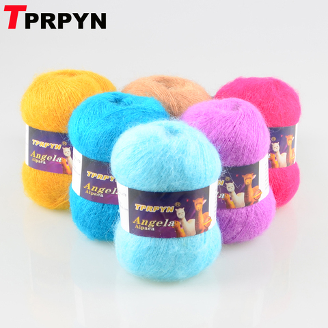 TPRPYN 1Pc=42g  Soft Mohair Yarn for Hand Knitting Wool Crochet Yarn to Knit Mink Wool Yarns Mohair Wool for Knitting ► Photo 1/6