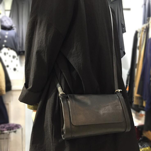Small Shoulder Bags Cowhide Leather Messenger Bag Designer Brand Black Women Handbags Purse Clutch ► Photo 1/6