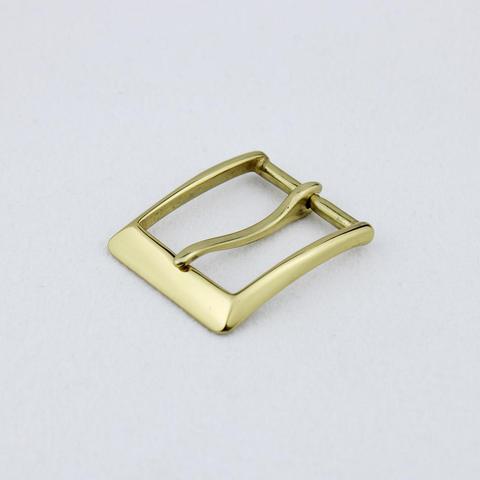Leather Craft Hardware BOC Solid Brass Belt Buckle Square Buckle 902881-B30 Brass Polished Finish ► Photo 1/6