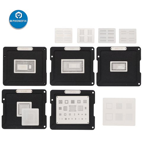 DS-908 BGA Reballing Platform Set for Macbook Air/ Pro BGA Chips Soldering Tool Kit for Macbook 2010-2022 BGA Reballing Stencil ► Photo 1/6