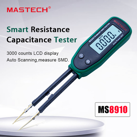 MASTECH MS8910 Smart SMD Tester Auto Scan Resistance Capacitance Diode Multi Tester Continuity Checking Function ► Photo 1/6