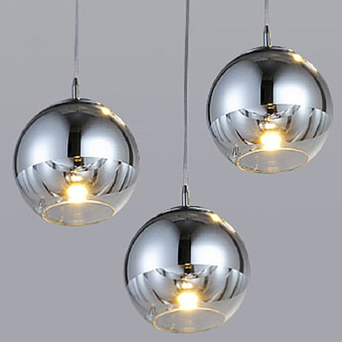 Glass Ball Chandelier Lighting Creative Individual Space Lamp Hanging Lamp Crystal Lustre Suspension Modern Light Fixture ► Photo 1/5