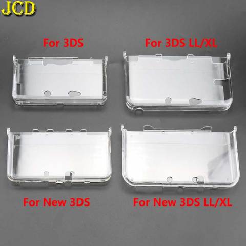 JCD 1PCS Plastic Clear Crystal Protective Hard Shell Skin Case Cover For Nintend 3DS New 3DS XL LL Console ► Photo 1/6