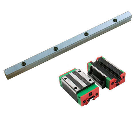 free shipping 2pc EGR15 linear guide rail any length+4pc linear block carriage EGH15CA EGH15SA EGW15CC EGW15SC for cnc ► Photo 1/6