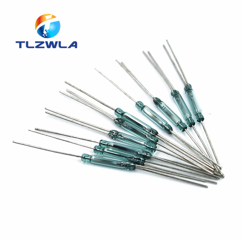 100pcs Reed Switch 3 pin Magnetic Switch 2.5*14mm Normally Open Normally Closed Conversion 2.5X14MM NO NC Conversion for Sensors ► Photo 1/2