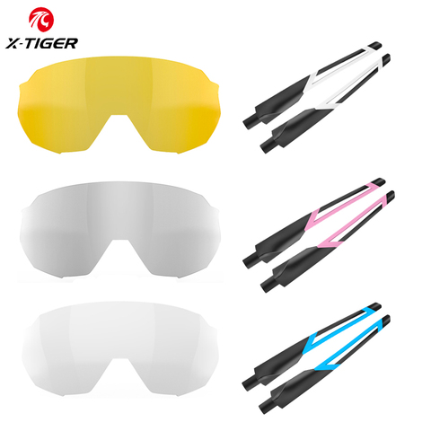 X-TIGER WJK Cycling Glasses Accessories Photochromic Lens Bike Sunglasses Feets Polarized Lens Replacement Lense Myopia Frame ► Photo 1/6