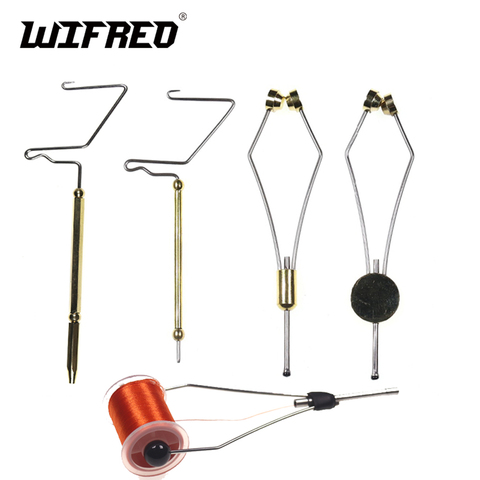 Wifreo Fly Tying Whip Finisher Fly Tying Bobbin Holder Fishing Fly Hook Jig Lure Tying Thread Holder Knot Making Fly Tying Tool ► Photo 1/6