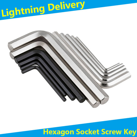 Spanner Hexagon Socket Wrench L-shaped Hexagon Key Extended inside hexagon universal screwdriver wrench 1.5/2/2.5/3/4/5mm ► Photo 1/6