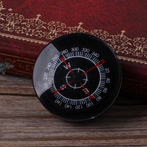 New Portable Mini Oiling Survival Button Compass Hiking Camping Practical Guider ► Photo 1/6