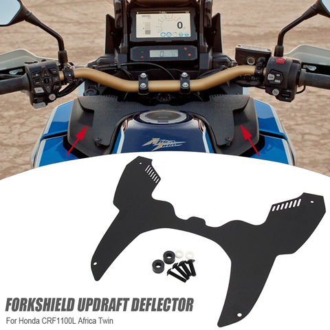 Motorcycle Accessories For HONDA CRF 1100L CRF 1100 L Africa Twin Adventure sports CRF1100L Forkshield Updraft Deflector 2022 ► Photo 1/6