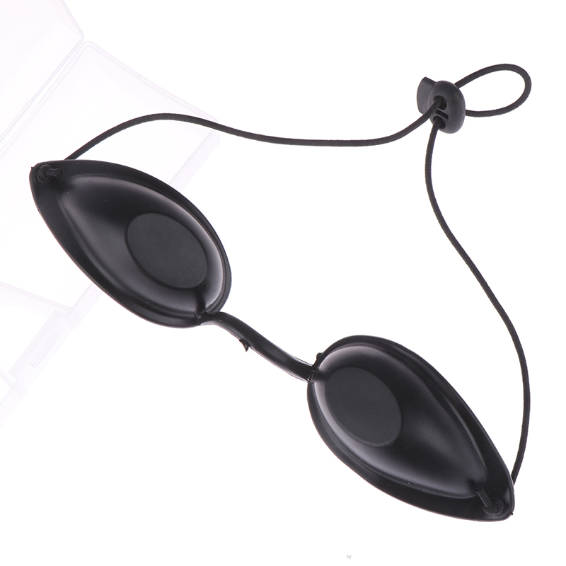 Flexible Uv Eye Protection Indoor & Outdoor Sunbed Tanning Goggles