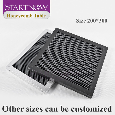 Size customized Laser Honeycomb Working Table Panel Board Platform 300 * 200 mm CO2 Engraver Cutting Machine Enquipment Parts ► Photo 1/6