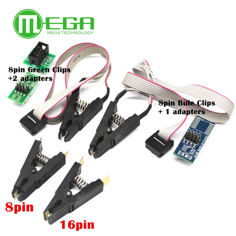 Programmer Testing Clip SOP8 SOP16 SOP SOIC 8 SOIC8 DIP8 DIP 8 Pin IC Test Clamp ► Photo 1/6