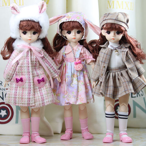 1/6 BJD Clothes Suit 28cm Doll Accessories Set Doll Clothes Fit To Blythe Dress Up Toys for Children Not Include Doll ► Photo 1/6