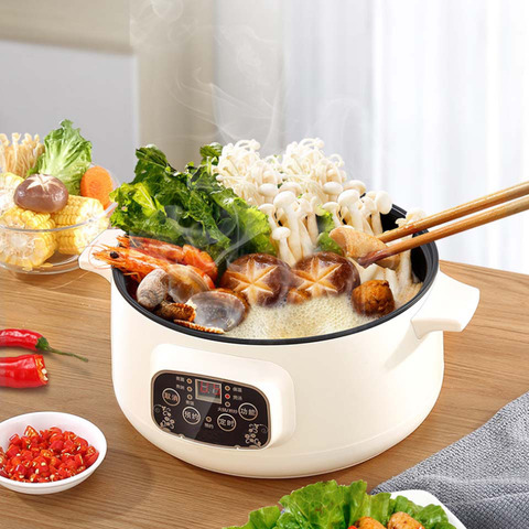 1000W Mini Hot Pot Electric Cooker 220V Electric Rice Cooker with