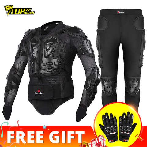 HEROBIKER Motorcycle Full Body Armor Jacket Spine Chest Protection Gear  Motocross Motos Protector Motorcycle Jacket 2 Styles : : Automotive