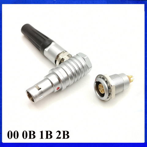 LEMO connectors FHG EGG 0B 2 3 4 5 6 7 9 Pin 90 degree elbow connector Plug and socket LEMO FHG.0B EGG.0B 302 303 309 ► Photo 1/6