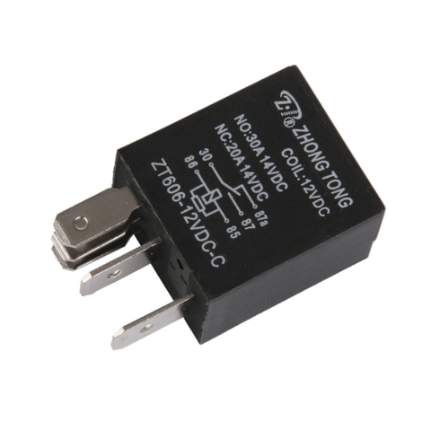 Auto Car Truck Vehicle Automotive DC 12V 20A/30A SPDT Relay Relays 5 Pin 5P ► Photo 1/6