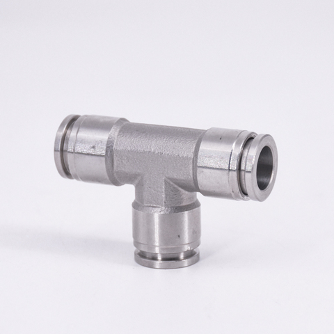 4mm 6mm 8mm 10mm 12mm 14mm 16mm Tee 3 Way Spliter Pneumatic 304 Stainless Steel Push In Quick Connector Release Air Fitting Brew ► Photo 1/6