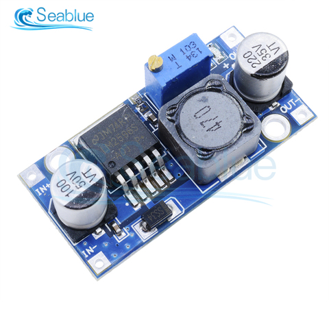 LM2596s DC-DC Buck Step-Down Power Supply Module 3A Adjustable Step-down Module LM2596 Voltage Regulator 24V 12V 5V 3V 1.25V-30V ► Photo 1/6