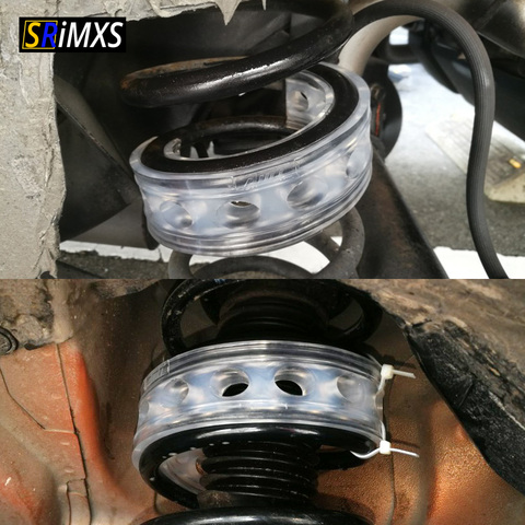 2pcs Auto-Buffers For Springs Car Absorber Spring Bumper Power Shock Springs Bumpers Cushion Urethane Buffer ► Photo 1/6