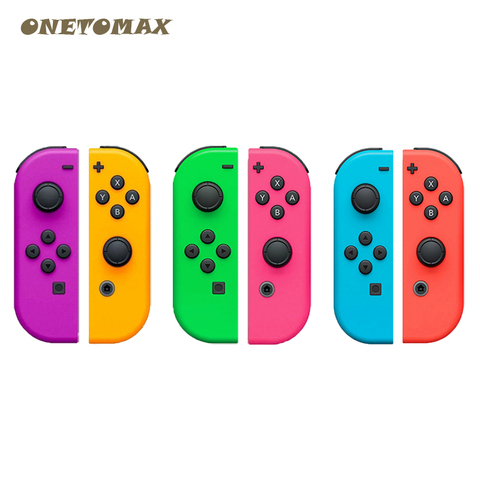 1 Pair For Nintendo Switch NS JoyCon Joy Con Housing Shell Controller Case For Switch Shell Green Purple Yellow Pink Cover ► Photo 1/1