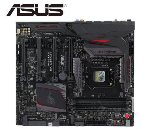 Asus MAXIMUS VIII EXTREME M8E Desktop  motherboard  1155 DDR4 used mainboard PC ► Photo 1/3