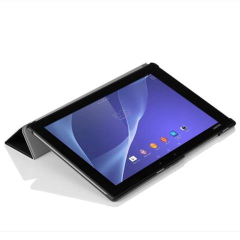 Original Leather Case For Sony Xperia Tablet Z2 Cover Stand Magnetic Smart Cover for Sony Xperia Z2 Tablet Funda ► Photo 1/6