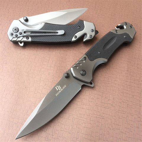 440c Tactical Folding Knife Pocket Outdoor Survival Hunting Camping Quick Open G10 Stainless Blade Knifes Knives ► Photo 1/6