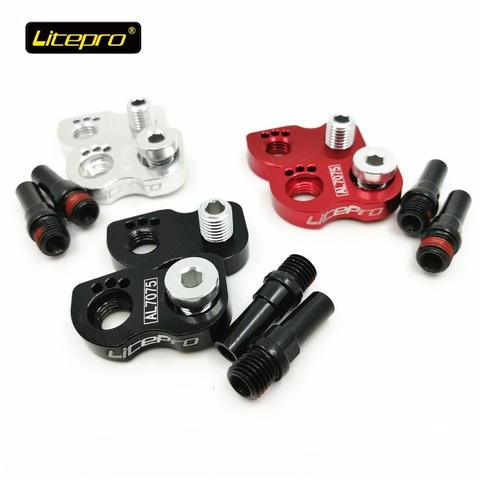 LITEPRO Bike V Brake Caliper Brake Extend Adapter 406 451 14/16/18 inch Folding Bike Brake Extension Seat Brake Accessories ► Photo 1/5