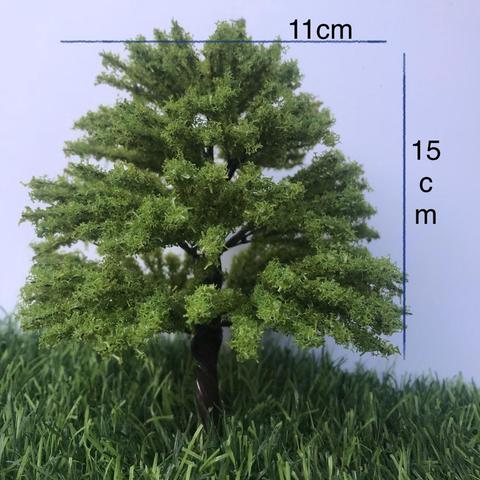 Ho Scale Plastic Miniature Model Trees For Building Trains Railroad Wargame Layout Scenery Landscape Diorama Accessories ► Photo 1/4