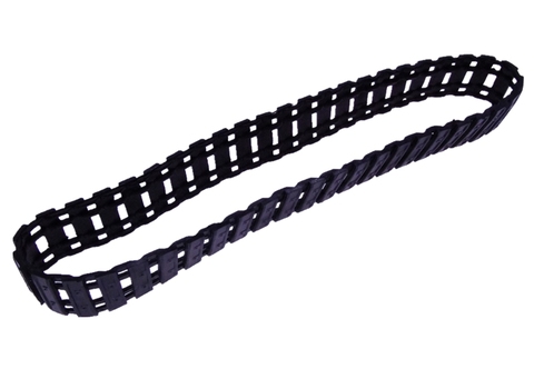 2PCS Rubber Tracks Caterpillar Tank Chassis 42cm Closed Track Tires for DIY RC 4WD Crawler Robot Car Spare Parts ► Photo 1/6