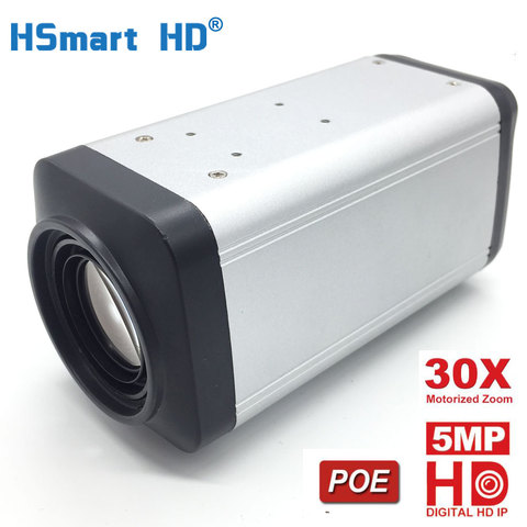 Color Video Box Camera Auto Focus 1080P 5MP POE IP Camera 30X ZOOM H.265 P2P Onvif CCTV Security Camera ► Photo 1/6