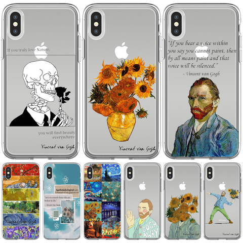 Art Aesthetic Vincent Van Gogh Starry Night Flower Phone Case For Iphone 5 6 7 8 Plus X Xsmax Xr 11 Pro Soft Tpu Funda Coque Price History Review Aliexpress Seller Shop Store Alitools Io
