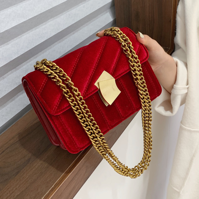 High Quality Square Tote Woolen Pearl Women's Designer Crossbody Shoulder  Bags