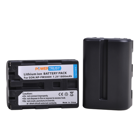 NP-FM500H 1800mAh NP FM500H Battery for Sony NP-FM500H Alpha SLT A57 A58 A65 A77 A99 A77V A77II DSLR-A100 A200 A350 A450 A500 ► Photo 1/5