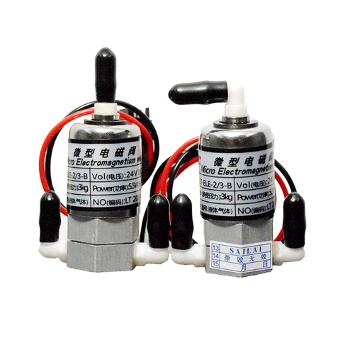 Free Shipping 3pcs LETOP Allwin Myjet Solvent Large Format Printer Ink Valve Solenoid 24V  3 Way Valve Printer ► Photo 1/5