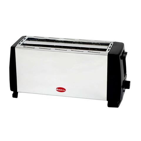 Toaster toaster METALICA 2 slots long 4 toast slices METAL waranty MP-3330 ► Photo 1/1