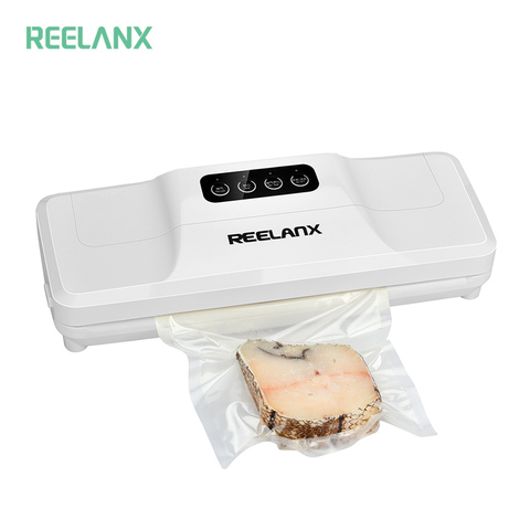 REELANX Vacuum Sealer V1 140W Automatic Vacuum Packing Machine for Food with 15pcs Bags Best Vacuum Packer Sealing Packaging ► Photo 1/6