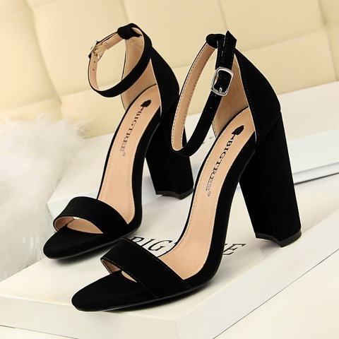 Bigtree Shoes Women Heels Sexy Women Shoes High Heel Plus Size Women Pumps Wedding Shoes Ladies Classic Sandals Chaussure Femme ► Photo 1/6