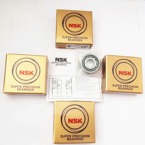 NSK Brand  1 Pair 7205 7205C-2RZ-P4-DBB 25x52x15 Sealed Angular Contact Bearings Speed Spindle Bearings CNC ABEC 7 ► Photo 1/6