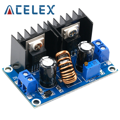Step-down power supply module DC4-40v to DC1.25-36v 8A 200w adjustable XL4016E1 DC-DC DC voltage regulator ► Photo 1/6