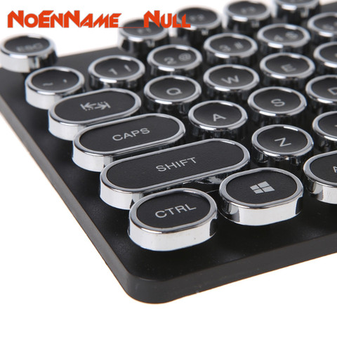 Mechanical Keyboard replaceable Keycaps DIY Keycap Retro Steam Punk Typewriter Mechanical Keyboard 104 87 Standard Keys ► Photo 1/6