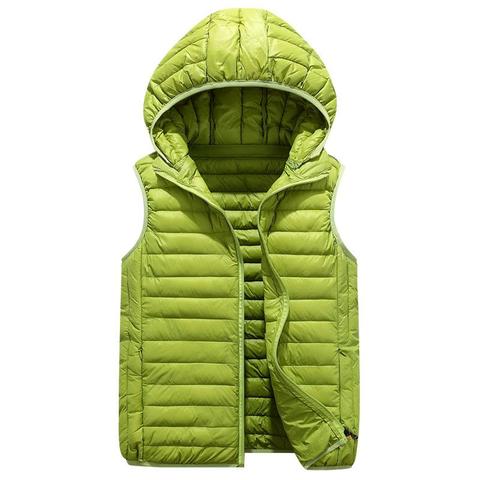 2022 Winter Women Vest Fashion Plus Size Outerwear Removable Hooded Waistcoat Casual Warm Jacket Motorcycle Vest Oversize ► Photo 1/6