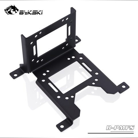 Bykski black multi function stand Pump bracket,radiator bracket ,water tank ,pump stand holder B-PMFS ► Photo 1/1