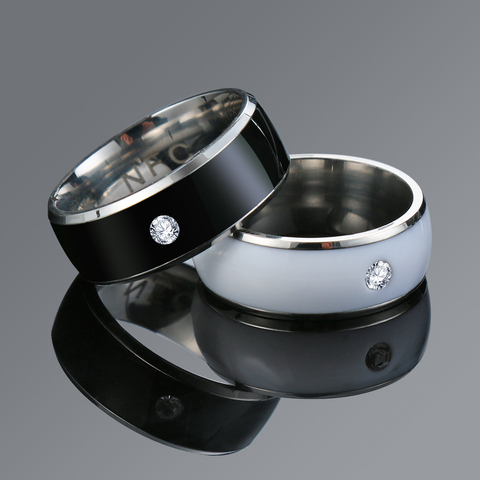 1PC Wearable Connect NFC Multifunctional Intelligent Ring For All Android Technology Finger Smart Wear Finger Digital Ring ► Photo 1/6