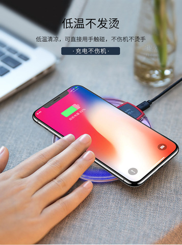 Qi Wireless Charging Kit Transmitter + Charger Adapter Receiver Receiver Coil Type C Micro USB Kit (for iPhone Xiaomi Huawei) ► Photo 1/6